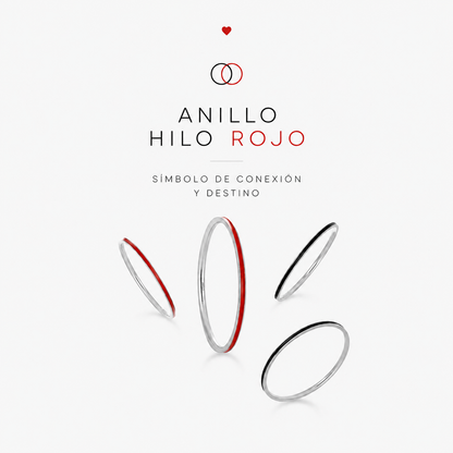 Anillo Hilo Rojo · Line's