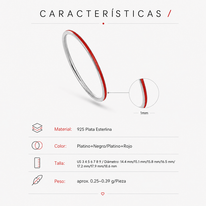 Anillo Hilo Rojo · Line's